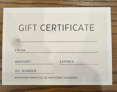 Rochford Supply Gift Card